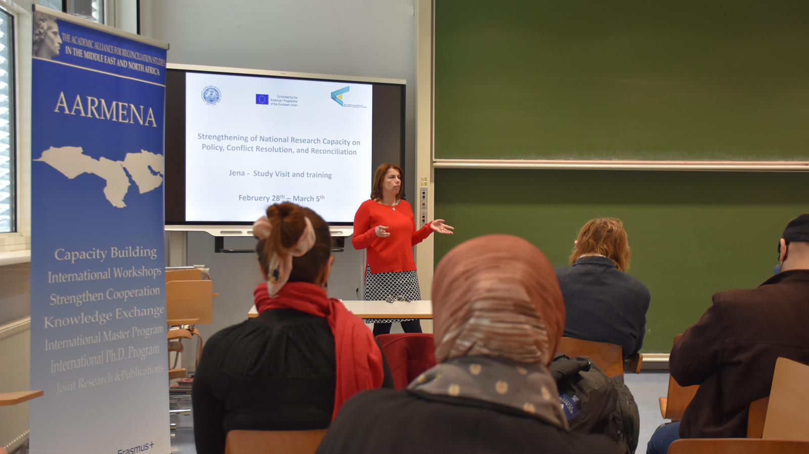 The Policy and Conflict Resolution Studies Center in AAUP Organizes a Training Course in Germany